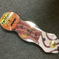 Krooked X Quarter Snacks shaped deck Snackman cruiser 9”x31.4”