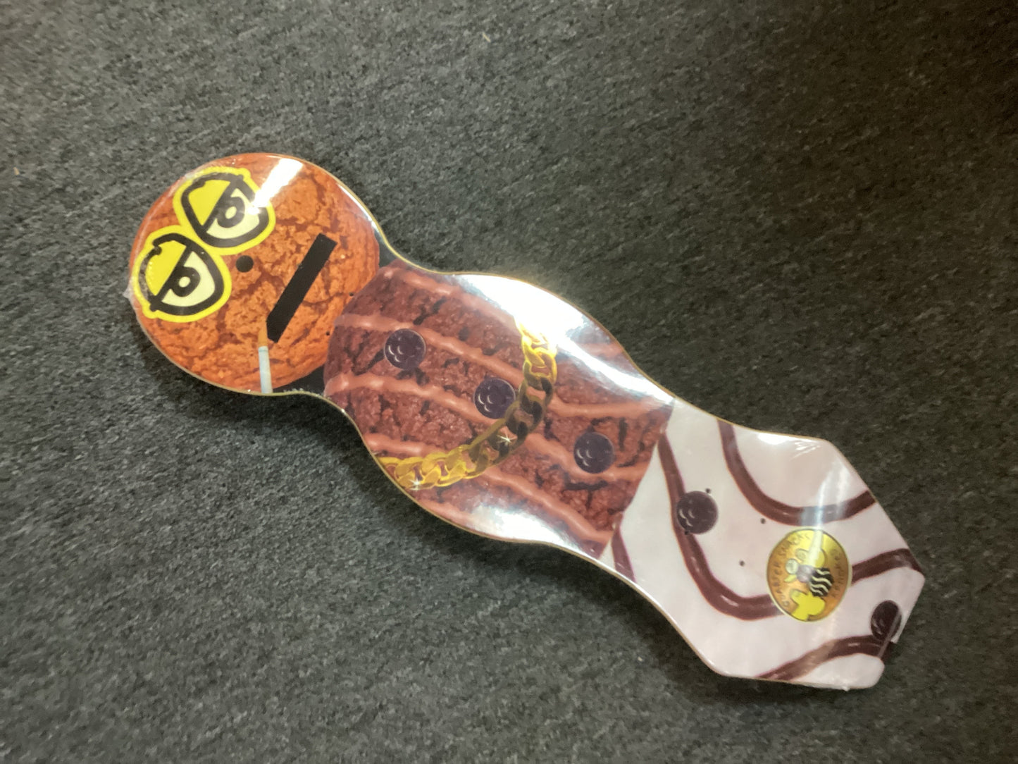 Krooked X Quarter Snacks shaped deck Snackman cruiser 9”x31.4”