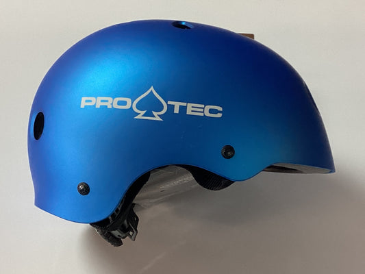 Protec Helmet JR CLASSIC YS METALLIC BLUE