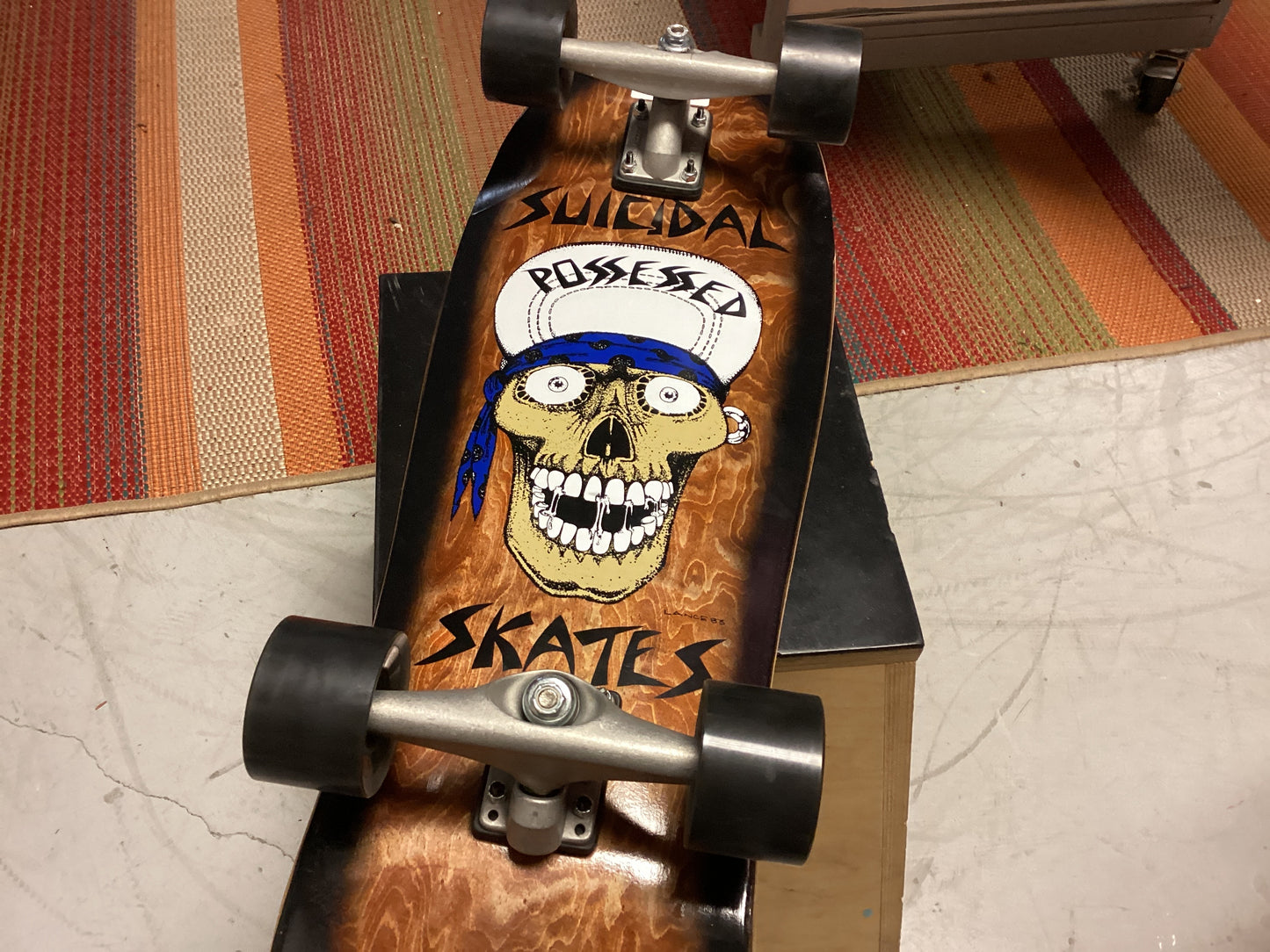 Suicidal Skates Complete skateboard with Slappy Trucks & Roadhouse 70mm wheels