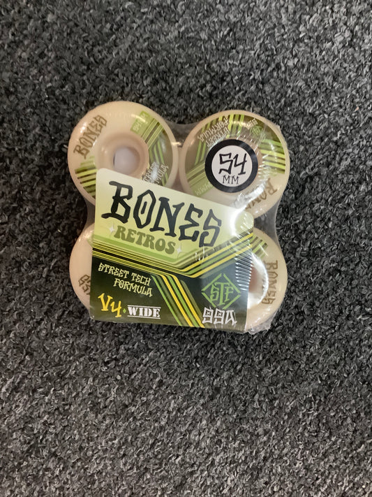 Bones Retro V4 99A Wheels Wide Cut