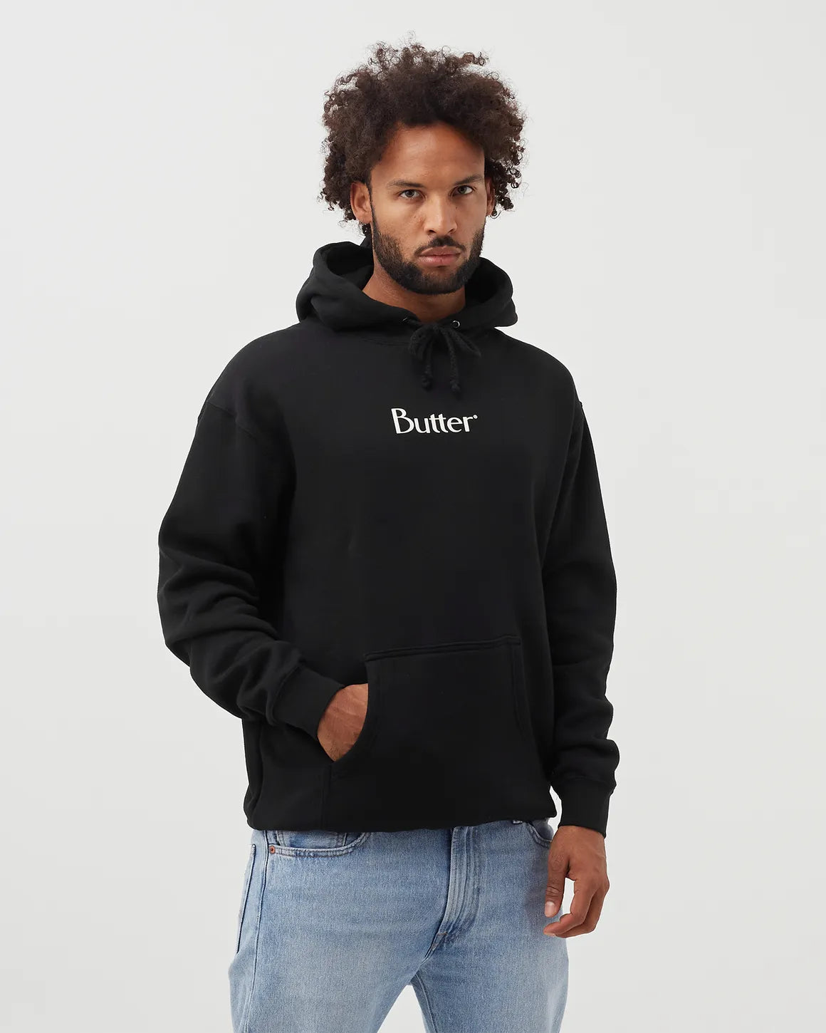 Butter Goods CLASSIC LOGO HOODIE Black