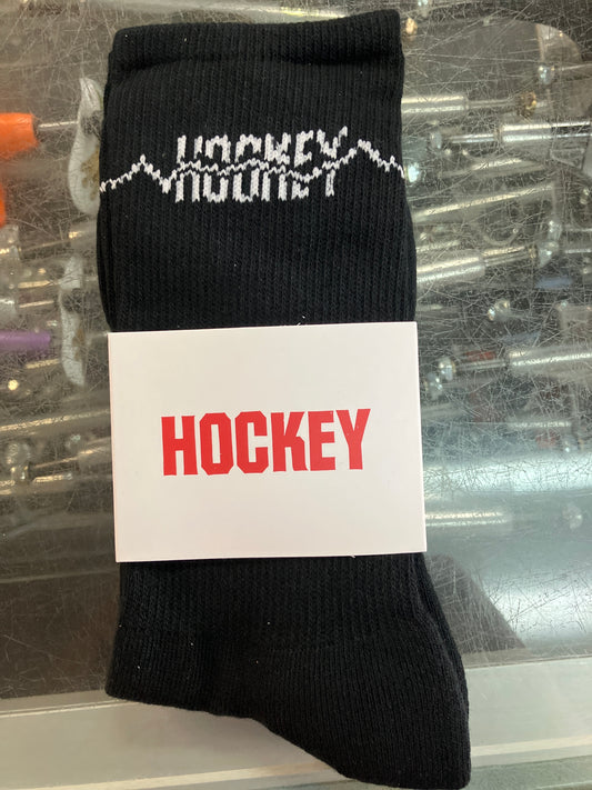 Hockey Socks Blk Rip