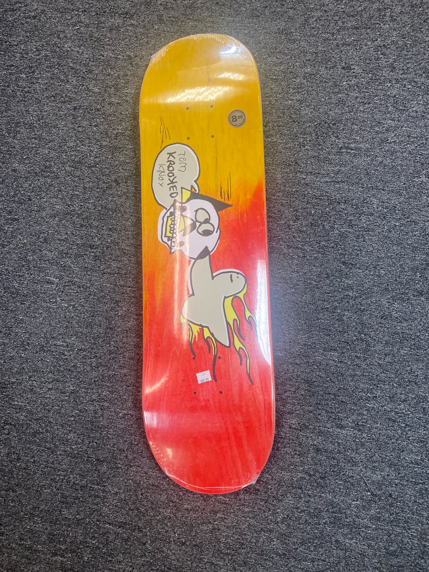 Krooked 8.25 deck Knox burn bird