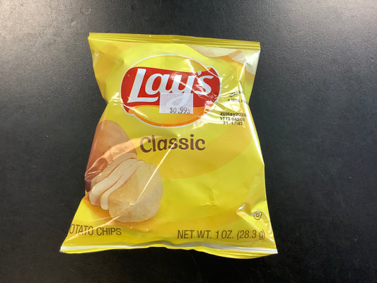 Lays 1oz classic potato chips