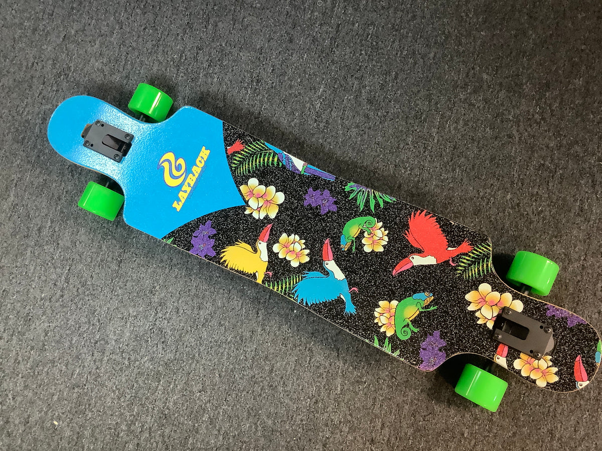 Layback Longboard Tropic Drop Through Complete