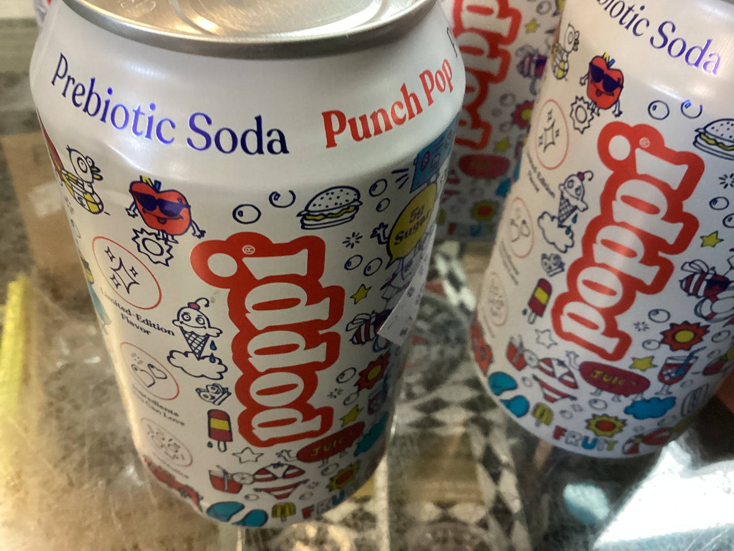 Poppi Soda 12oz can Punch Pop