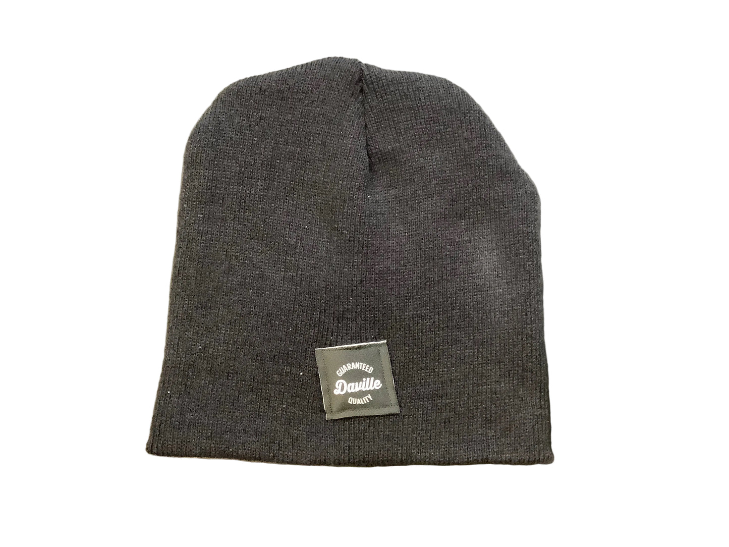 Daville Beanie Quality Logo Black hat