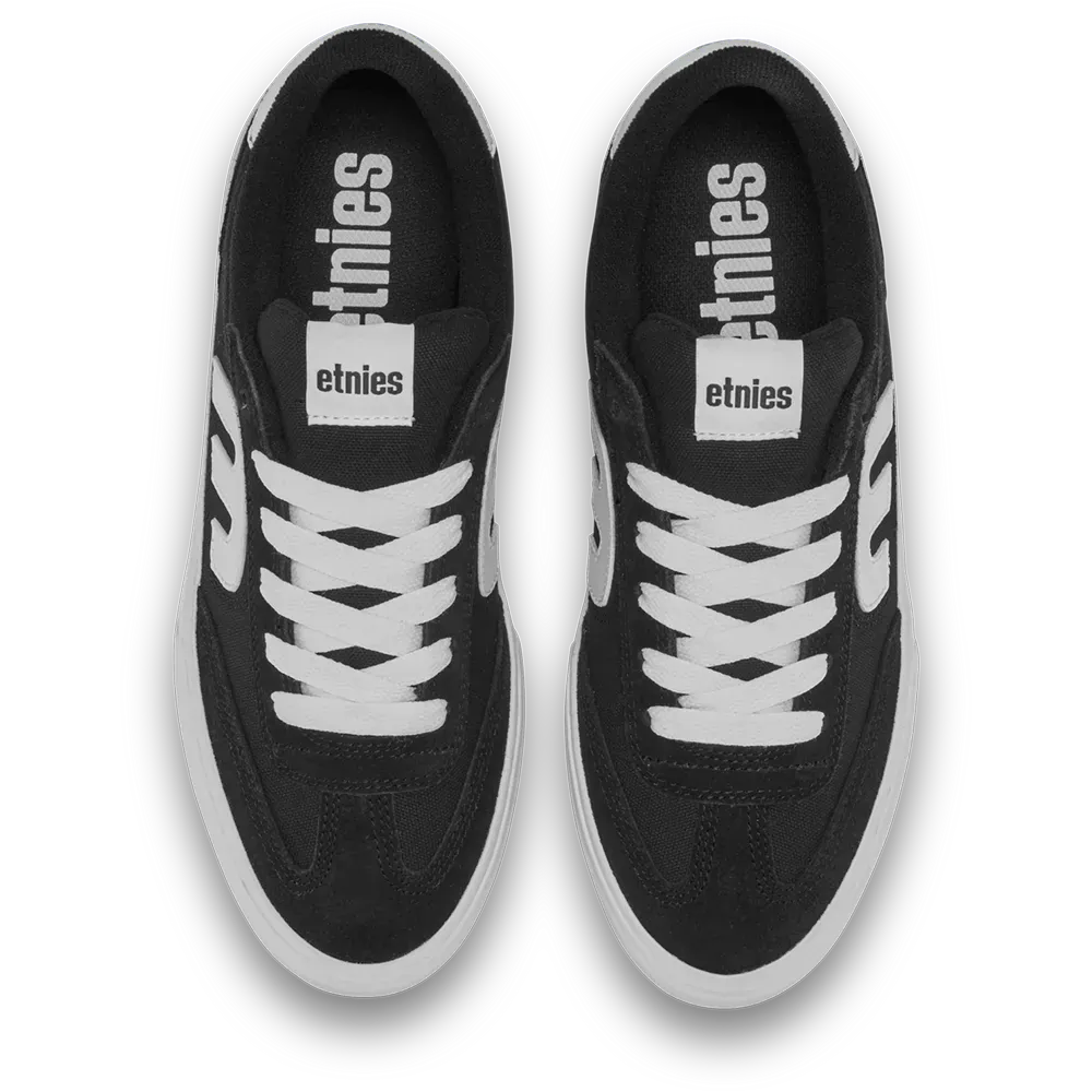 Etnies Locut Vulc Blk/Wht Skate Shoes