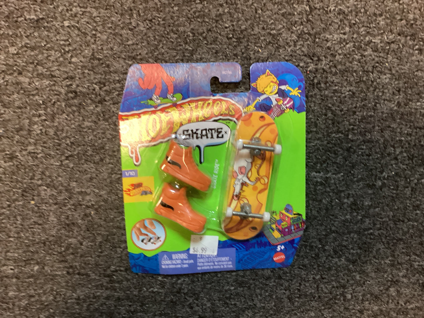Hotwheels Skate fingerboard Grate Ride