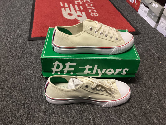 PF Flyers Low Top Beige size 9 skateboard shoes