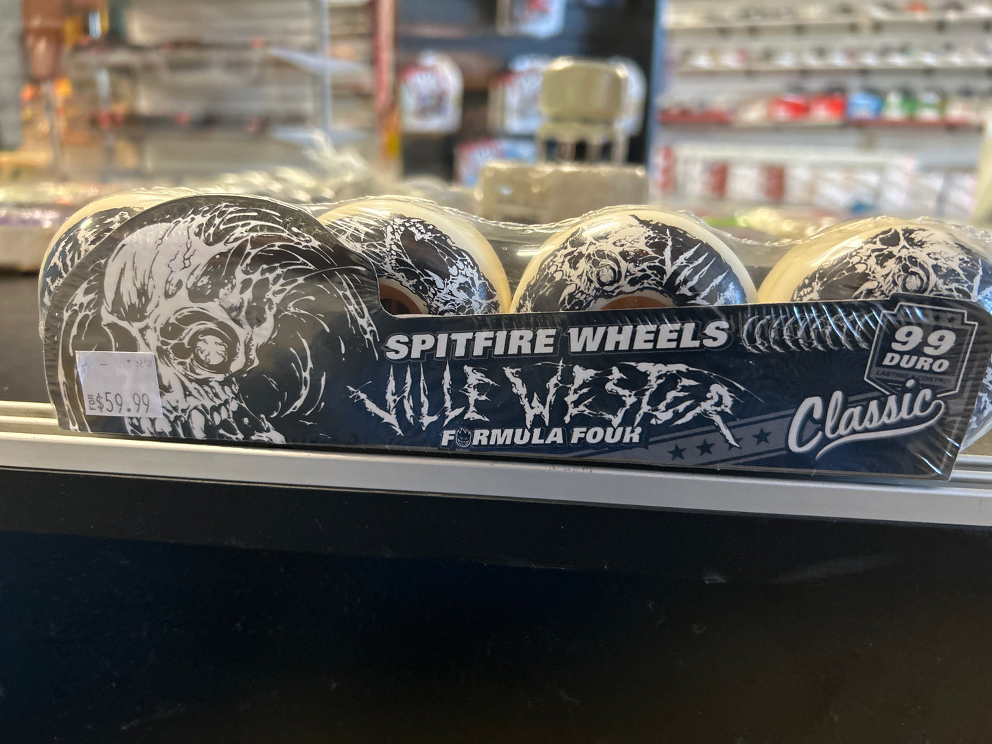 Spitfire 58mm wheels Ville Wester 99A Classic F4