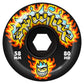 Spitfire 58mm 80HD Conical Full Chrome Venom Black Skateboard Wheels
