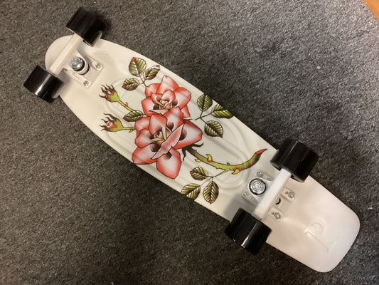 Penny 27” complete skateboard Rosebud white