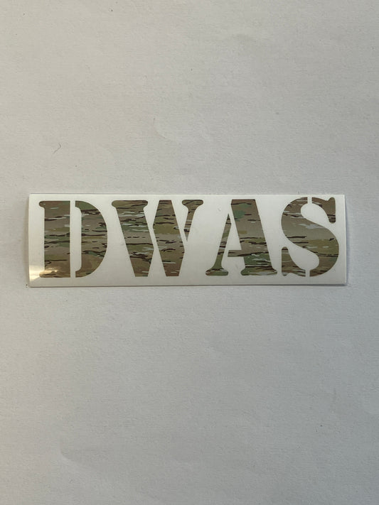 DWAS Stickers 3.75”