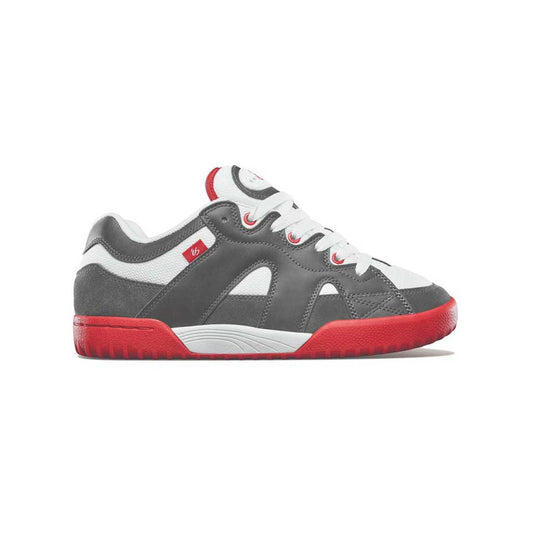 ES One Nine 7 Skate Shoes Grey/White/Red