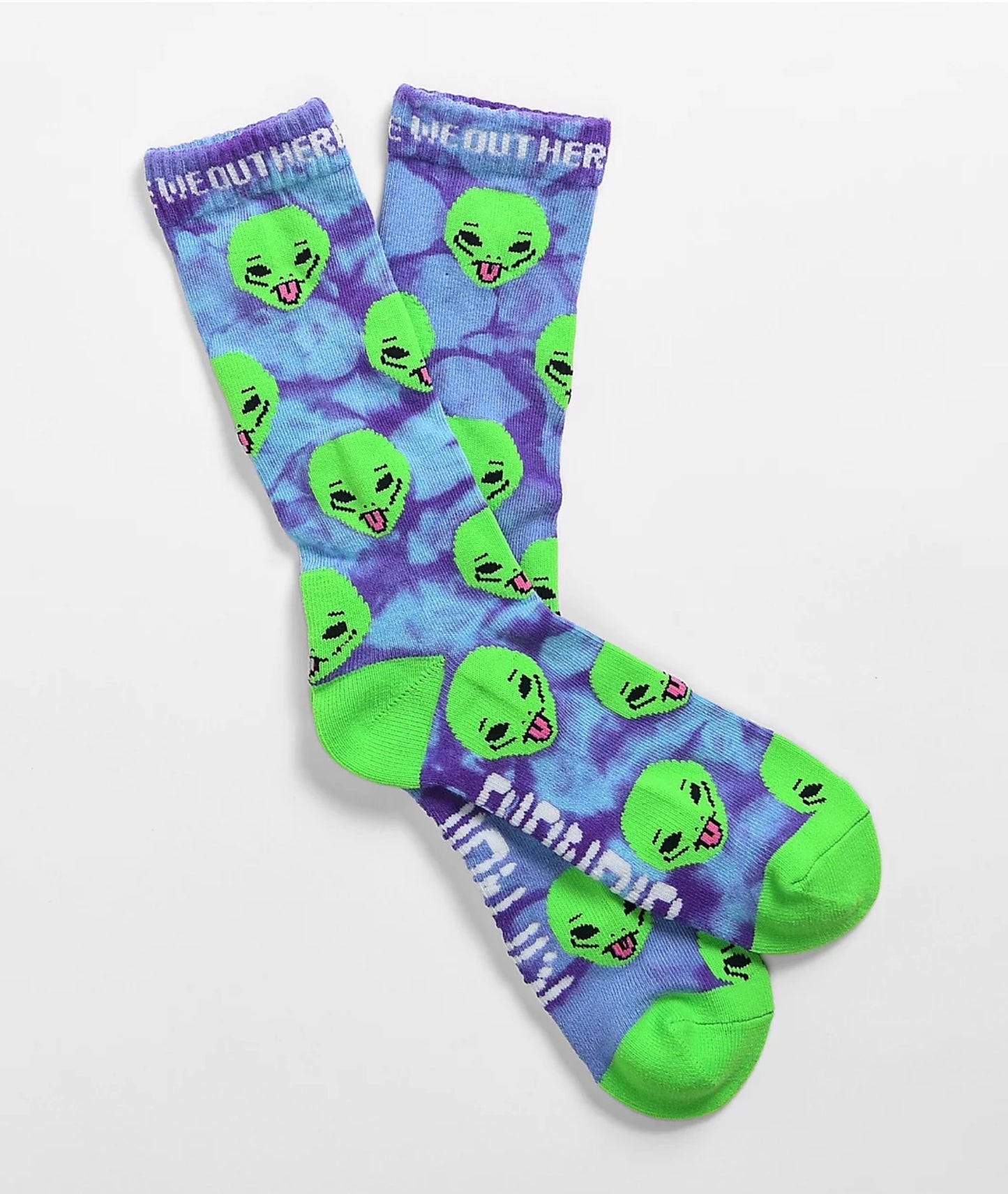 RIPNDIP Alien Crew Socks