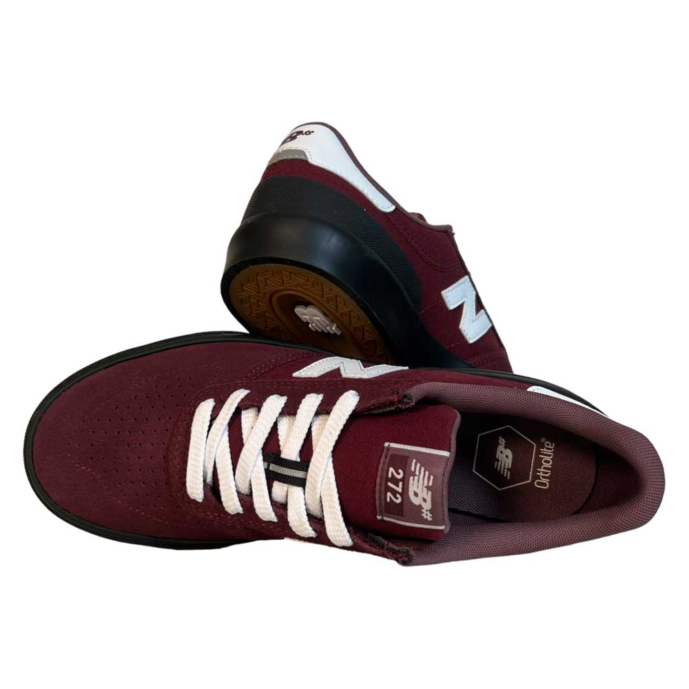 New Balance Numeric 272 Shoes Burgundy
