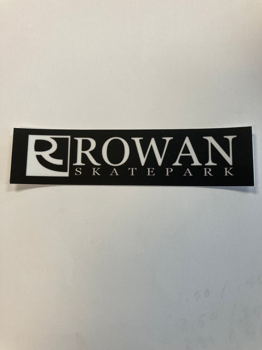 Rowan Skatepark Stickers 5.5”x1.5”