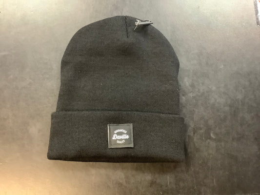 Daville Beanie Quality Logo Black
