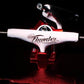 Thunder Skateboard Trucks Flash Hollow Lights White/Red 147