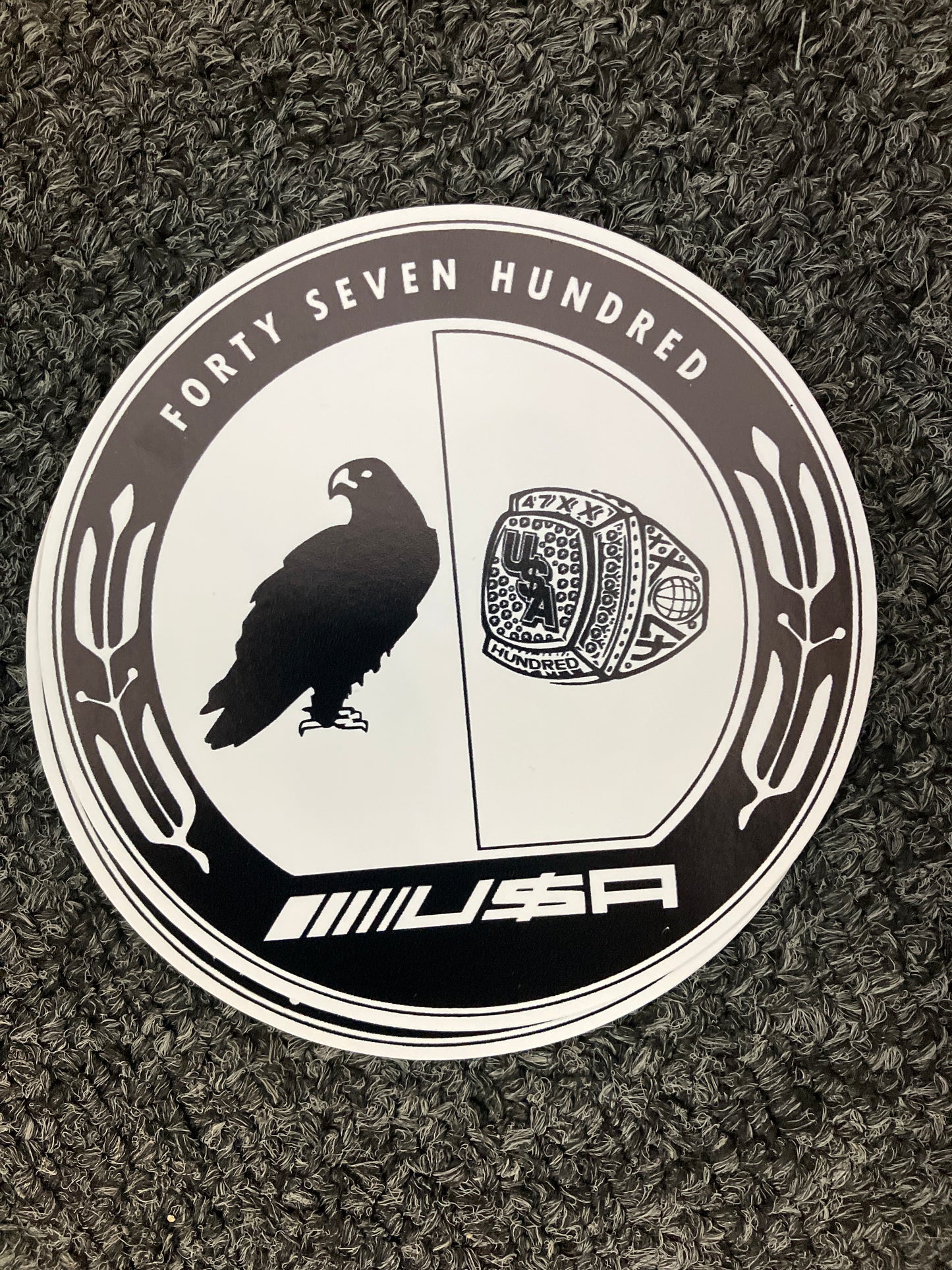 47xx U$A Sticker