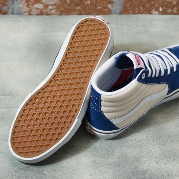 Vans Skate SK8-Hi Shoes Navy Peony/Whitecap
