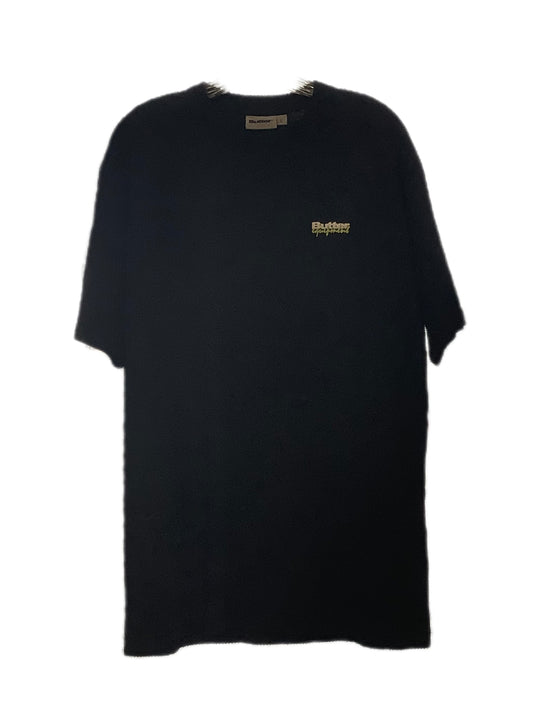 Butter Goods Equipment Pigment Tee shirt Black