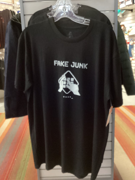 Fake Junk Passkey T Shirt Black