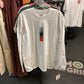 Chocolate long sleeve t-shirt 30th Landscape white