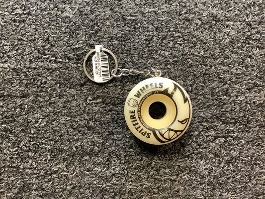 Spitfire keychain wheel natural