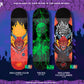 Santa Cruz X Stranger Things 9.0 deck Hellfire Club Flames shaped GLOW IN THE DARK