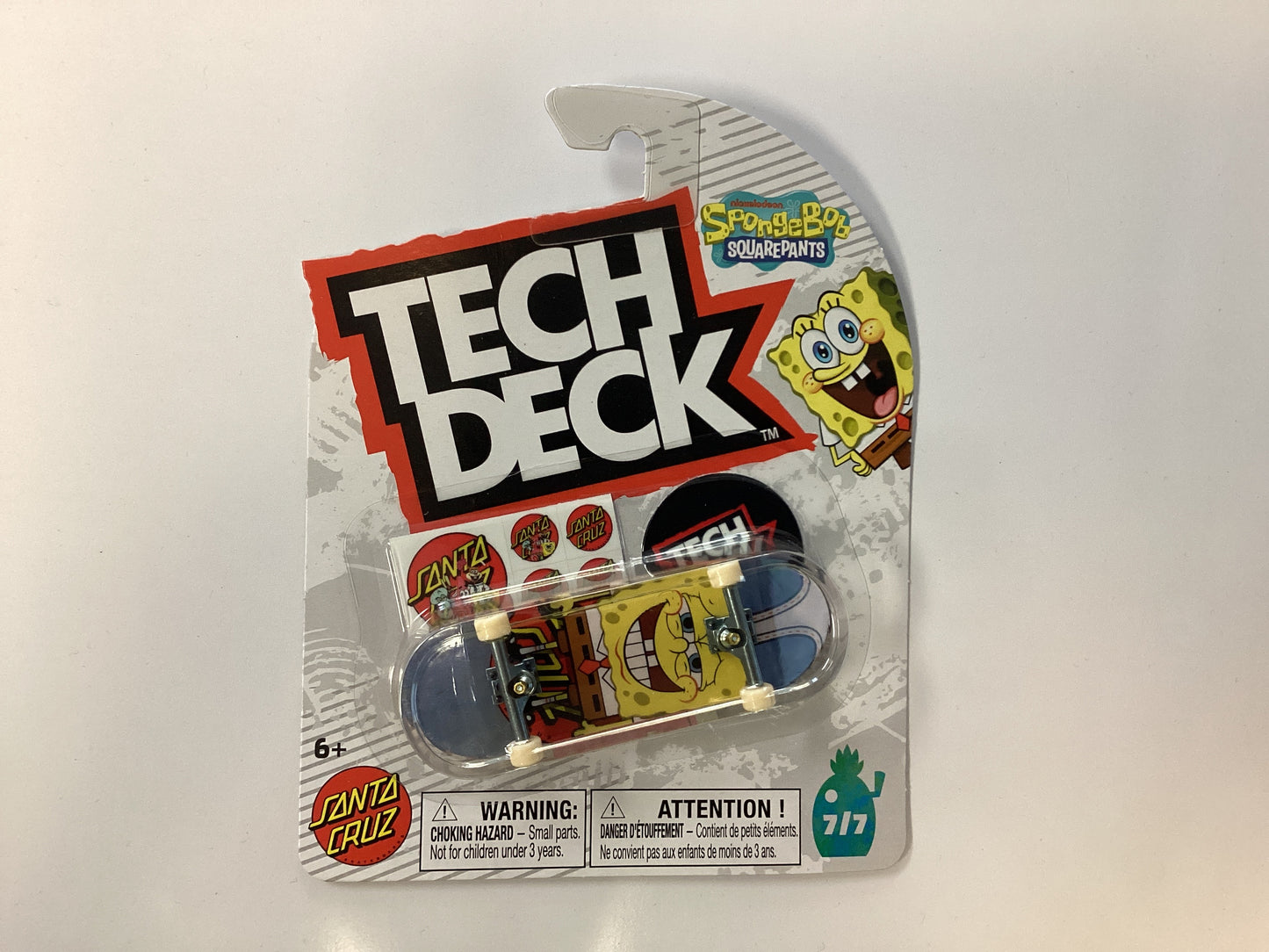 Tech Deck fingerboard Santa Cruz x Sponge Bob Square Pants 7/7
