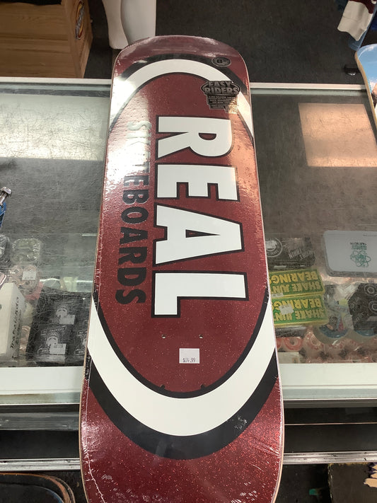 Real Skateboards Easy Rider red fire 8.5 deck