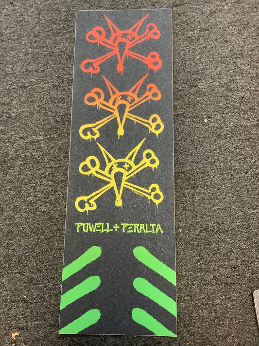 Powell Peralta Rat Bones Rasta Grip Tape