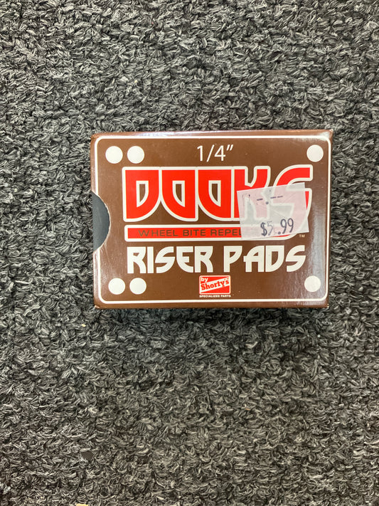 Shortys risers pads Dooks 1/4”