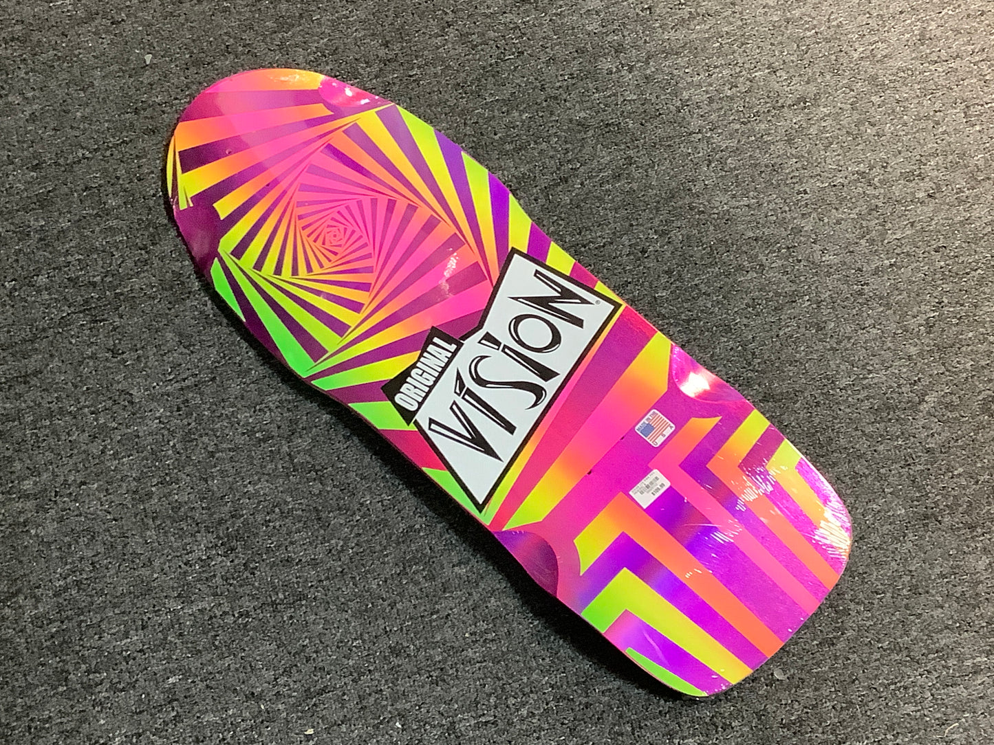 Vision Skateboard Deck Original Limited Pink Foil 10”x30”