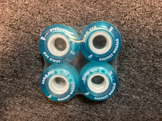 Bigfoot Skateboard Wheels 55mm 83A Blue