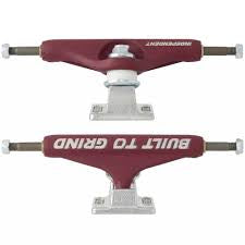 Independent Stage 11 Built To Grind Skate Trucks Burgundy Pair Size 144