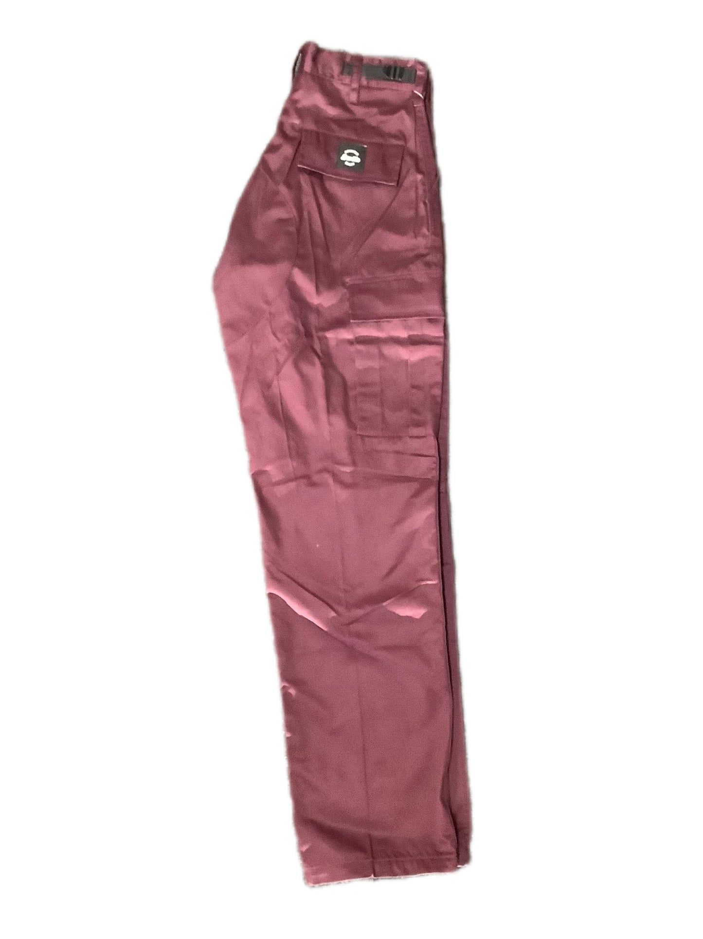 Daville Cargo Pants Burgundy Size Small