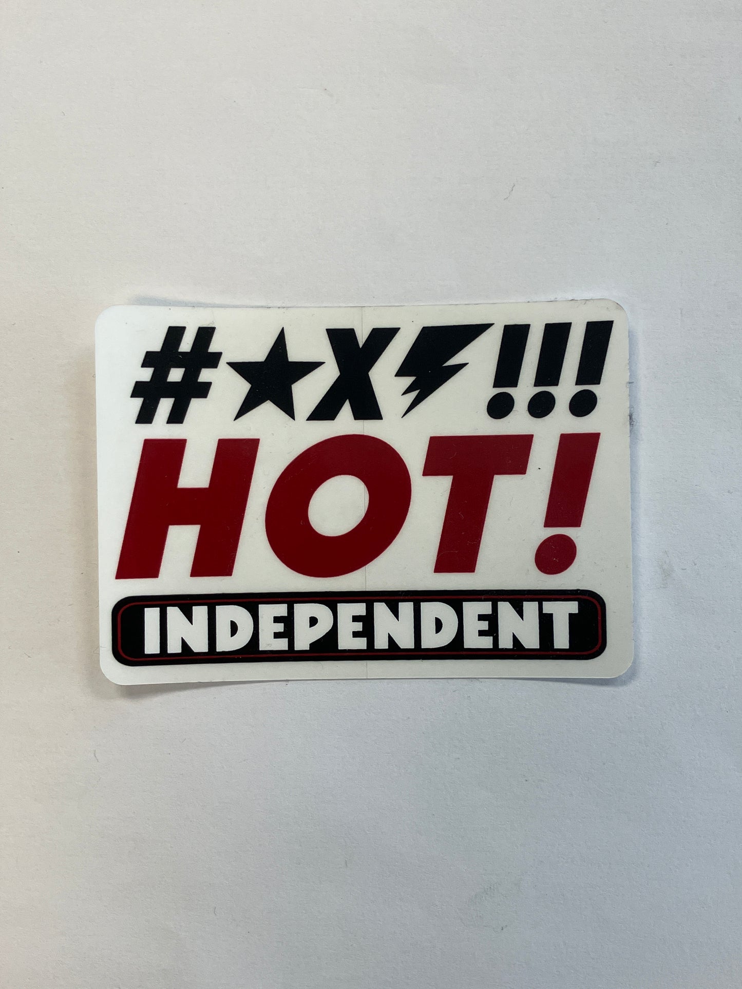 Independent Hot stickers 3.5”