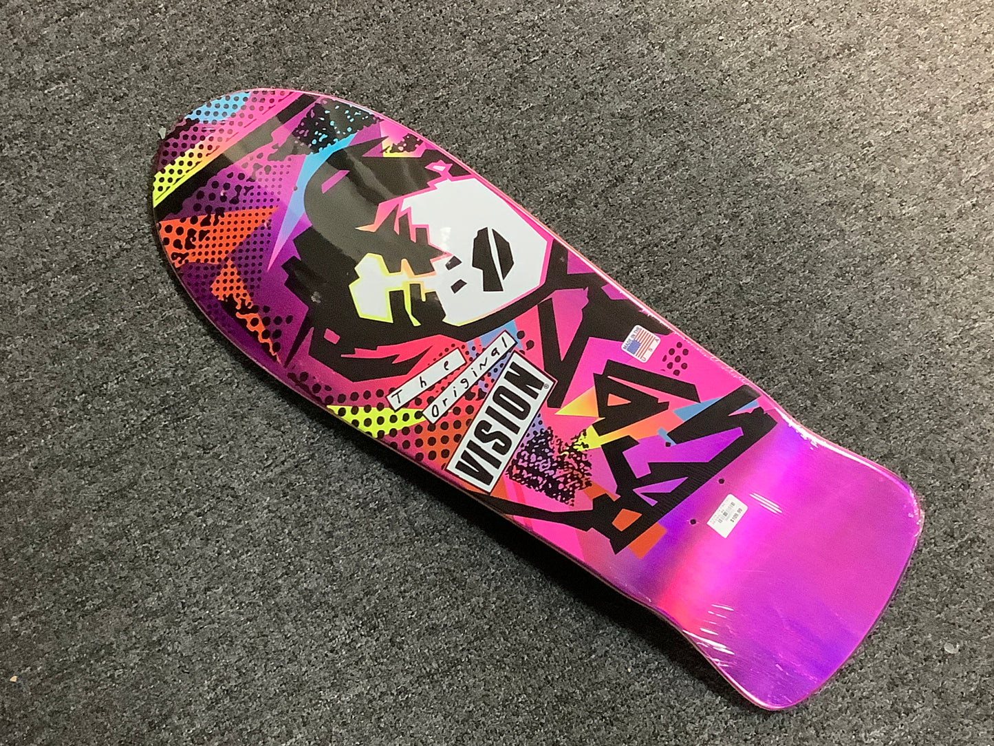 Vision Skateboard Deck Original MG LIMITED PINK FOIL 10”x30”