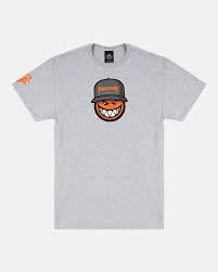 Thrasher Magazine Spitfire Loc Sport Grey Men's Short Sleeve T-Shirt