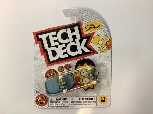 Tech Deck fingerboard Santa Cruz x the Simpsons 4/7 Maggie