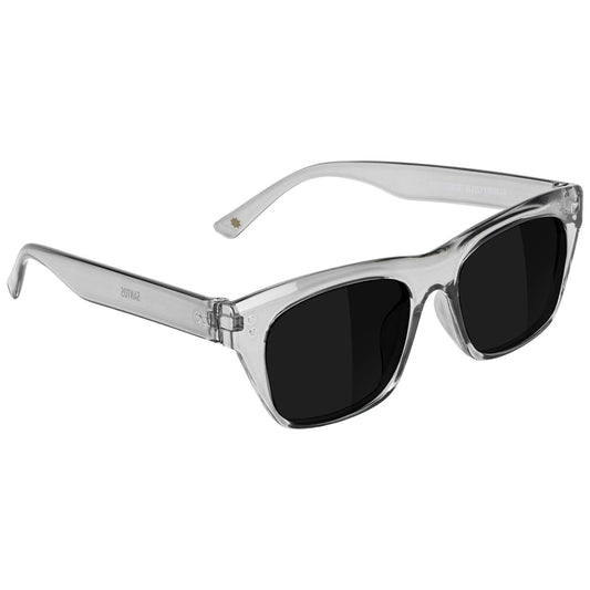 Santos Transparent Grey Sunglasses