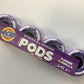 Acid Skateboard Wheels 55mm 86A PODS CONICAL PURPLE Soft Cruiser Filmer Wheels
