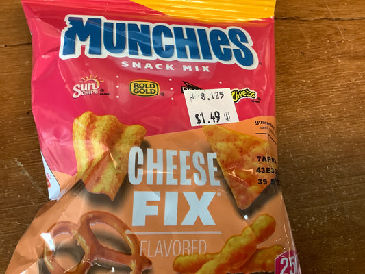 Munchies Snack Mix Cheese Fix 1 3/4oz