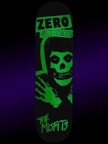 Zero X Misfits Zero Business Glow In The Dark Deck
