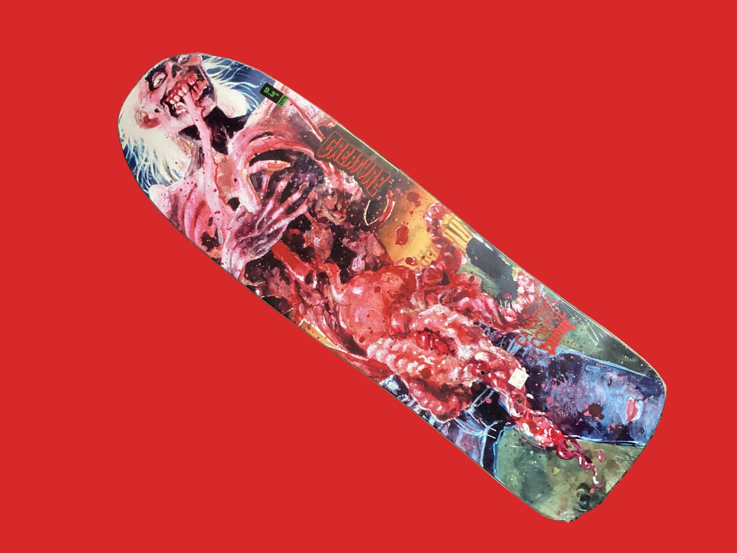 Creature X Cannibal Corpse Skateboard Deck 9.34” Eaten Back to Life