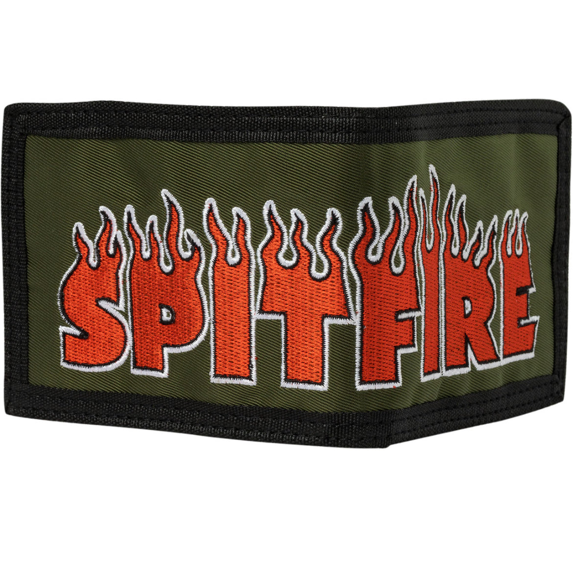 Spitfire Demonseed Script Bi-Fold Wallet Olive